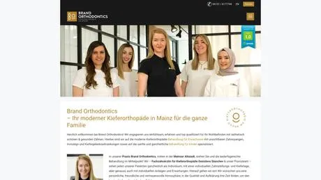 Brand Orthodontics Zahnarztpraxis in Mainz ansehen