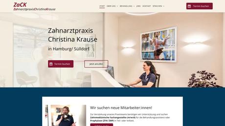 Christina Krause Zahn&auml;rztin in Hamburg ansehen