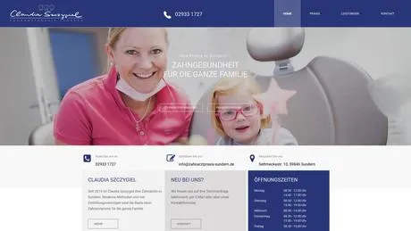 Claudia Szczygiel Zahn&auml;rztin in Sundern ansehen