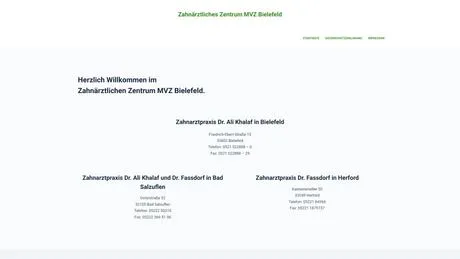 Dieter Faßdorf Zahnarzt