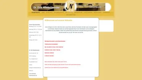 Dirk u. Dr. Rosemarie Niederlaender Zahn&auml;rzte in Waltrop ansehen