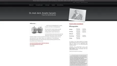 Dr. Anselm Sarrazin Zahnarzt