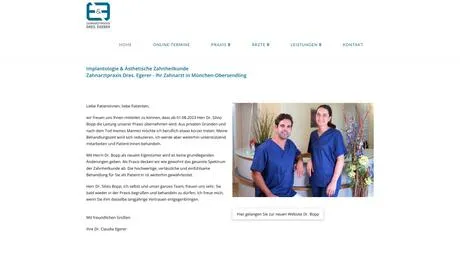 Dr. Claudia Egerer Zahnärztin besuchen