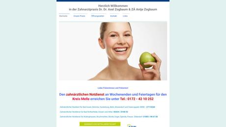 Dr.Dr.med.dent. Axel Zogbaum Zahnarzt