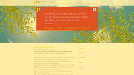 Dr. Gudrun Pfelzer Dr. Melanie Nohl Zahnärztinnen