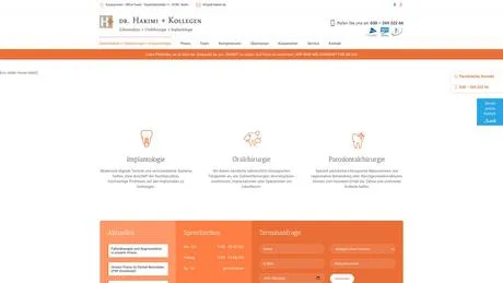 Dr.med.dent. Ahmad-Reza Hakimi Zahnarzt besuchen