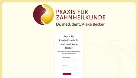 Dr.med.dent. Alexa Becker Zahnärztin