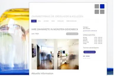 Dr.med.dent. Alexandra Ordelheide Zahn&auml;rztin in M&uuml;nster ansehen