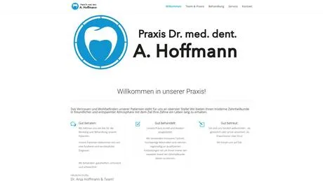 Dr.med.dent. Anja Hoffmann Zahnärztin