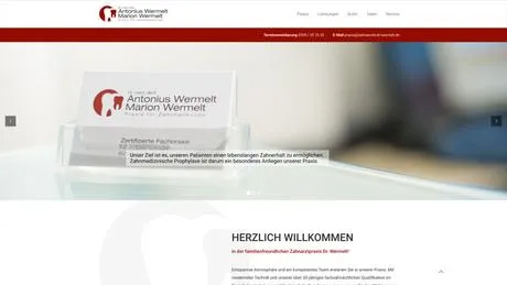 Dr.med.dent. Antonius Wermelt Zahnarzt