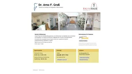 Dr.med.dent. Arno F. Groß Zahnarzt Zahnärzte besuchen