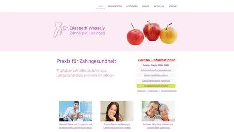 Dr.med.dent. B. Elisabeth Wessely Zahnärztin