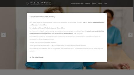 Dr.med.dent. Barbara Meiser Zahn&auml;rztin in Saarbr&uuml;cken ansehen