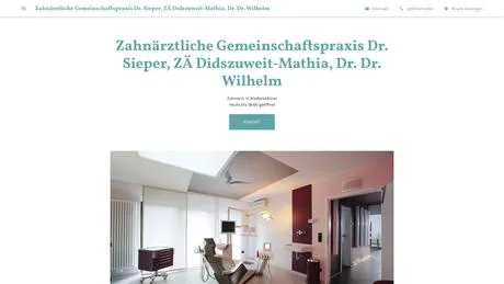 Dr.med.dent. Bettina Sieper Zahnärztin