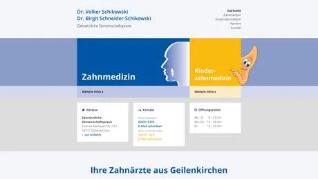 Dr.med.dent. Birgit Schneider-Schikowski Zahnärztin