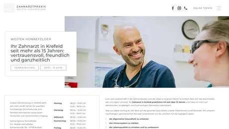 Dr.med.dent. Carl W. Dental Woitek Honnefelder Zahnarzt