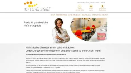 Dr.med.dent. Carla Hohl Zahnärztin f.Kieferorthopädie