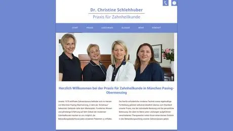Dr.med.dent. Christine Schlehhuber Zahnärztin besuchen