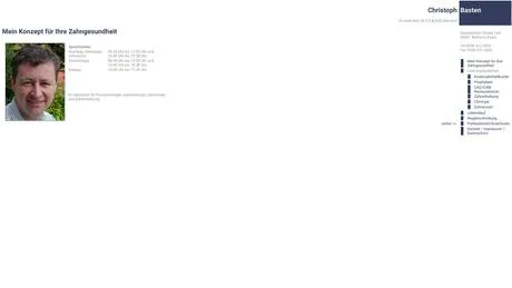 Dr.med.dent. Christoph Basten Zahnarzt in M&uuml;lheim ansehen