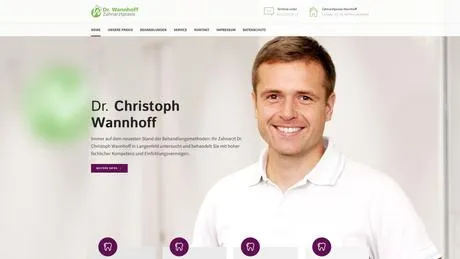 Dr.med.dent. Christoph Wannhoff Zahnarzt