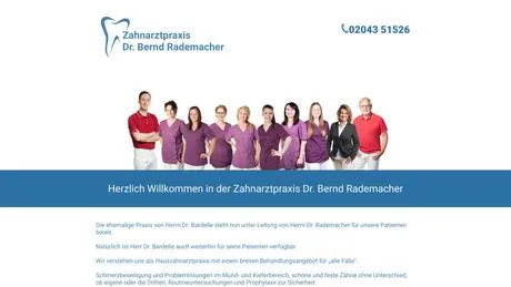 Dr.med.dent. Claus Bardelle Zahnarzt