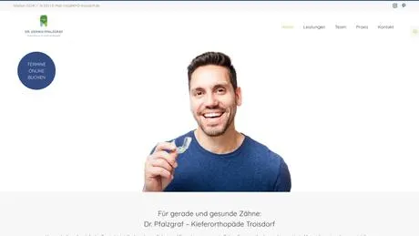 Dr.med.dent. Dennis Pfalzgraf Zahnarzt f.Kieferorthopädie