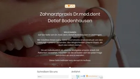 Dr.med.dent. Detlef Bodenhausen Zahnarzt