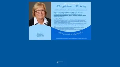 Dr.med.dent. Felicitas Br&uuml;ning Zahn&auml;rztin in Bremen ansehen