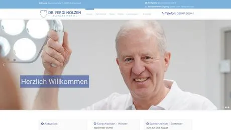 Dr.med.dent. Ferdinand Nolzen Zahnarzt in Remscheid ansehen