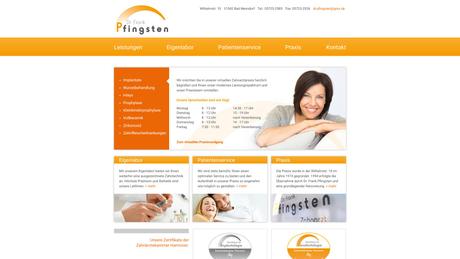 Dr.med.dent. Frank Pfingsten Zahnarzt Zahnärzte