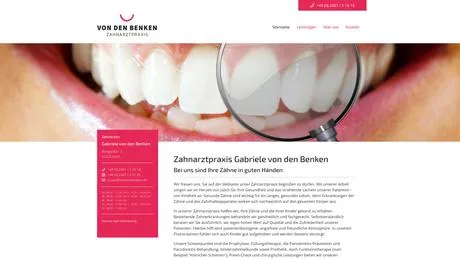 Dr.med.dent. Gabriele v.d.Benken Zahnärztin