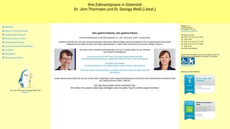 Dr.med.dent. Georga Wei&szlig; Zahn&auml;rztin in G&uuml;tersloh ansehen
