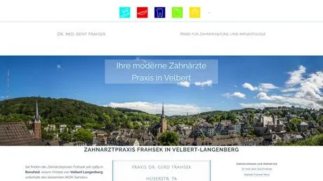 Dr.med.dent. Gerd Frahsek Zahnarzt