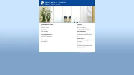 Dr.med.dent. Gerd W&uuml;bben Zahnarzt in Steinhagen ansehen