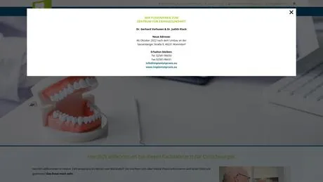 Dr.med.dent. Gerhard Vornhusen Zahnarzt in Warendorf ansehen