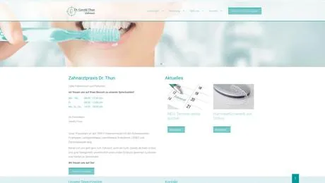 Dr.med.dent. Gerold Thun Zahnarzt