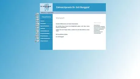 Dr.med.dent. Grit Burggraf Zahnärztin besuchen