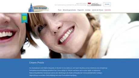 Dr.med.dent. G&uuml;nther Kramer Zahnarzt f&uuml;r Kieferorthop&auml;die in Bocholt ansehen