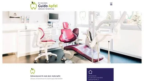 Dr.med.dent. Guido Apfel Zahnarzt