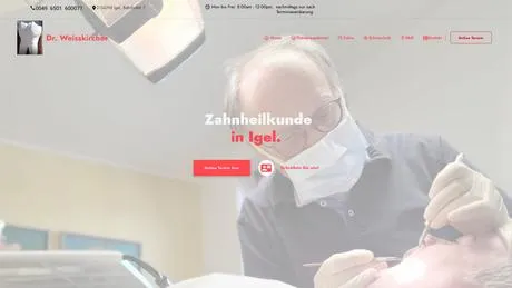 Dr.med.dent. Hans-Werner Weißkircher Zahnarzt besuchen