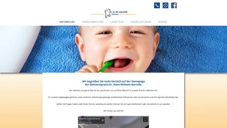 Dr.med.dent. Hans-Wilhelm Garrelfs Zahnarzt