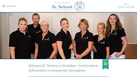 Dr.med.dent. Hardy Terhorst Zahnarzt in Dinslaken ansehen