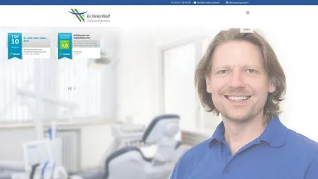 Dr.med.dent. Heiko Wolf Zahnarzt besuchen