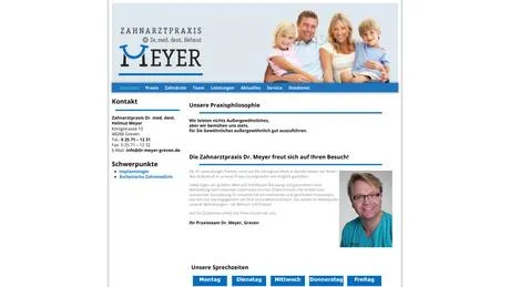 Dr.med.dent. Helmut Meyer Zahnarzt