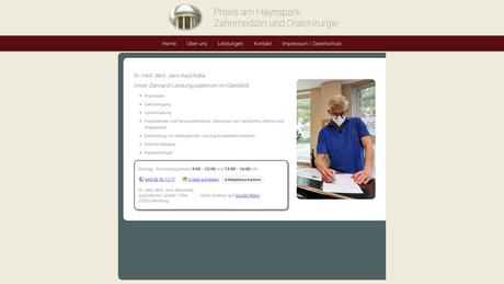 Dr.med.dent. Jens Kaschuba Zahnarzt in Hamburg ansehen