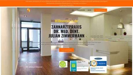 Dr. med. dent. Julian Zimmermann besuchen