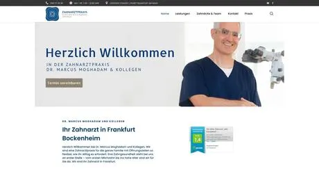 Dr.med.dent. Marcus Moghadam Zahnarzt besuchen
