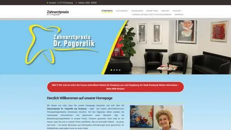 Dr.med.dent. Pepi Pogorelik Zahnärztin besuchen