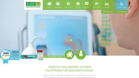 Dr.med.dent. Peter Schicker Zahnarzt für Kieferorthopädie