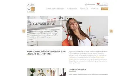 Dr.med.dent. Rainer Handschel Zahnarzt für Kieferorthopädie